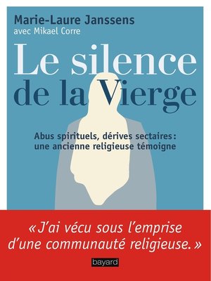 cover image of Le silence de la Vierge